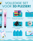 3D-Stift Starterpaket - 10 Farben Filament