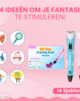 3D-Stift Starterpaket - 10 Farben Filament