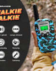 Walkie talkie Set voor Kinderen - 3 Stuks - Groen, Blauw en Geel