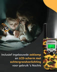 Walkie talkie Set voor Kinderen - 3 Stuks - Groen, Blauw en Geel